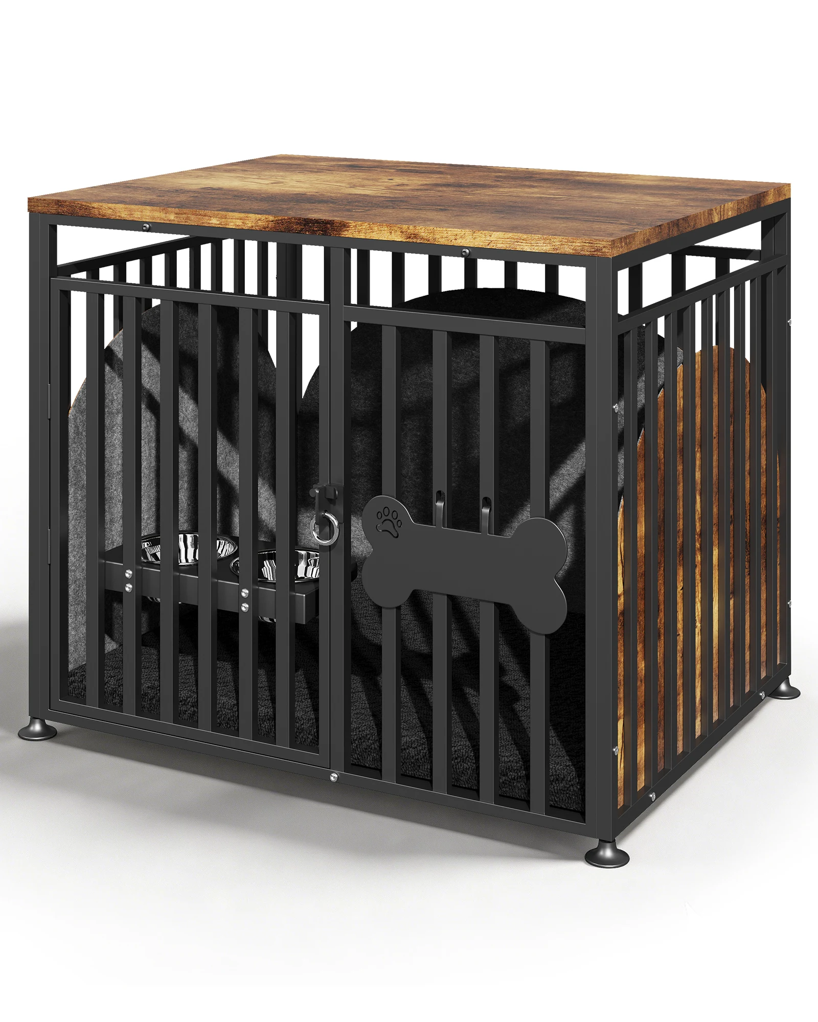 Furniture-style dog crate M